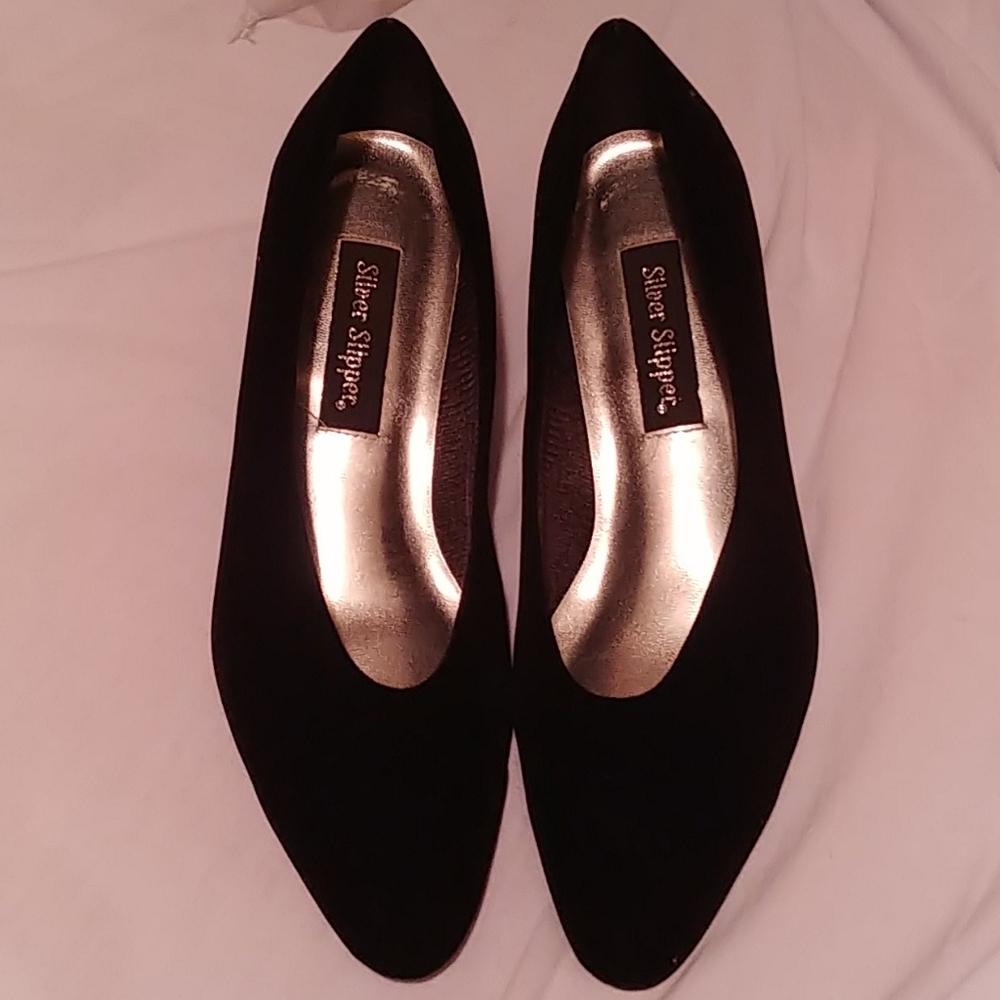 Black Velvet heels
